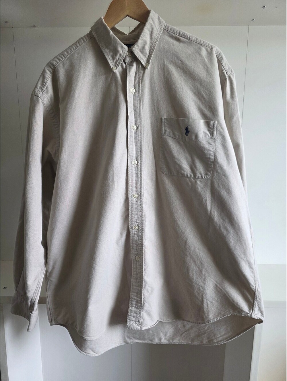 Ralph Lauren Big Shirt Long Sleeve Button-Up Shirt Size L